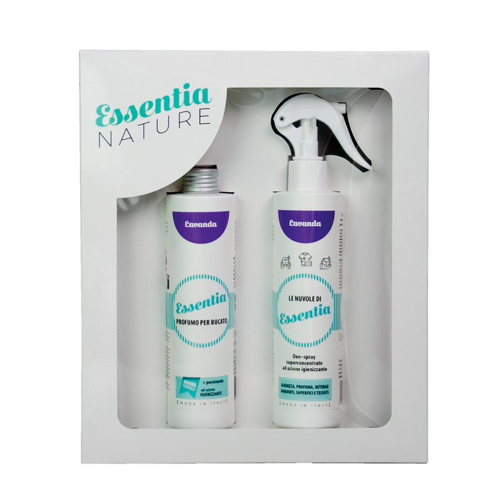 Gift Box Nuvole + Profumo Bucato 250 ml - Lavanda