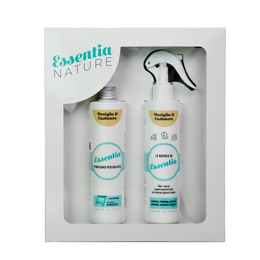 Gift Box Nuvole + Profumo Bucato 250 ml - Vaniglia & Cashmere