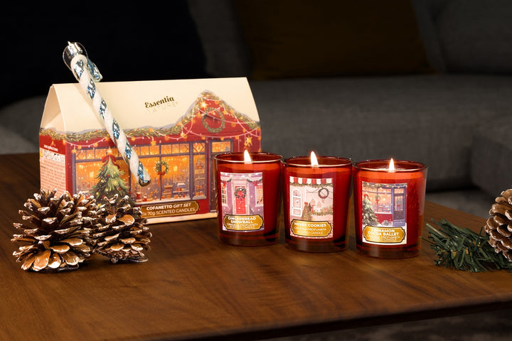 Candele Profumate Confezione Regalo Set 3 - Il Villaggio Profumato