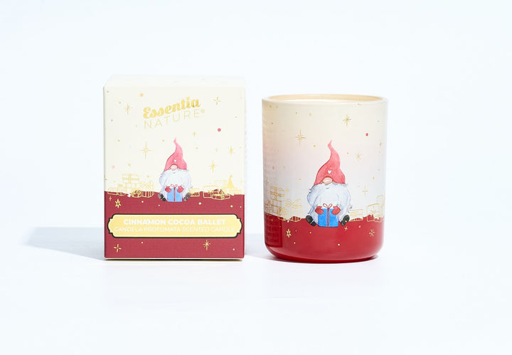 Essentia's Elves Scented Candle - Cinnamon Cocoa Ballet