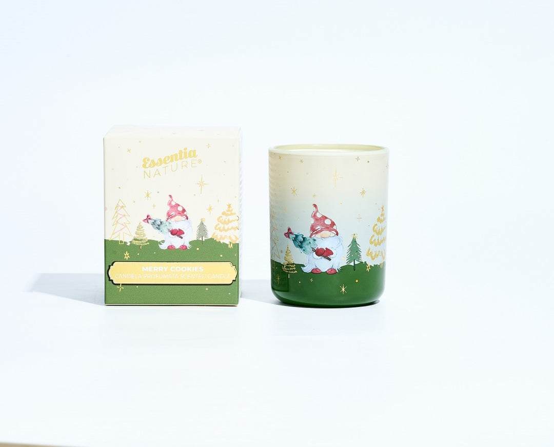 Essentia's Elves Scented Candle - Merry Cookies