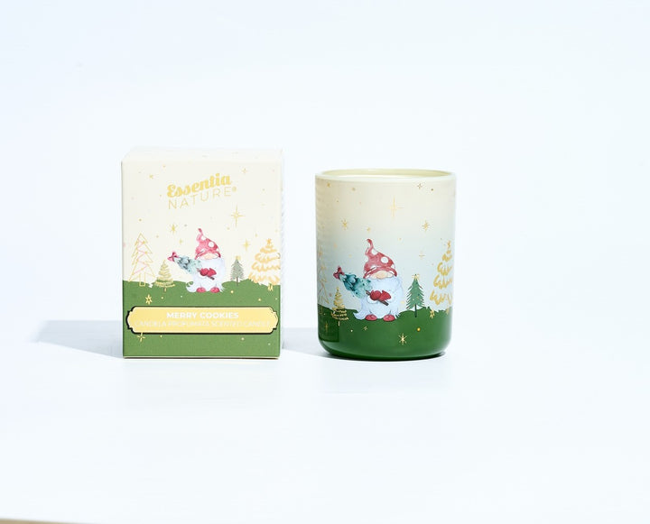 Essentia's Elves Scented Candle - Merry Cookies