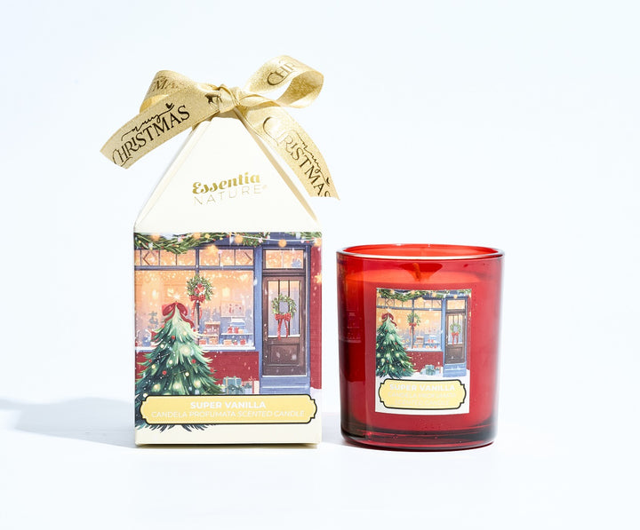 The Scented Village Christmas Candle - Super Vanilla