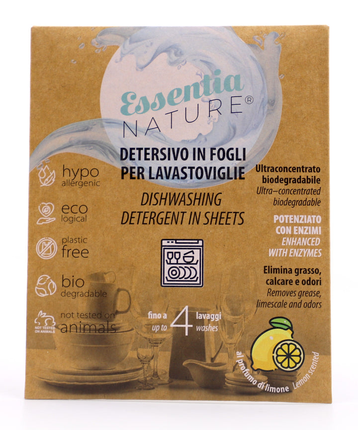 Detersivo Lavastoviglie Ecologico in Fogli