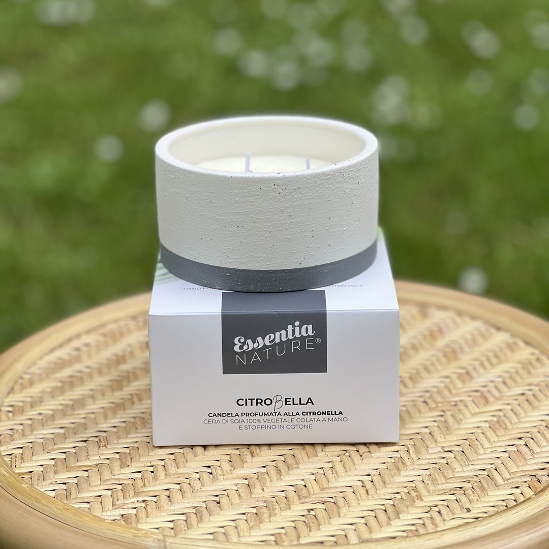 Citronella Antracite 265g - Candela profumata alla Citronella