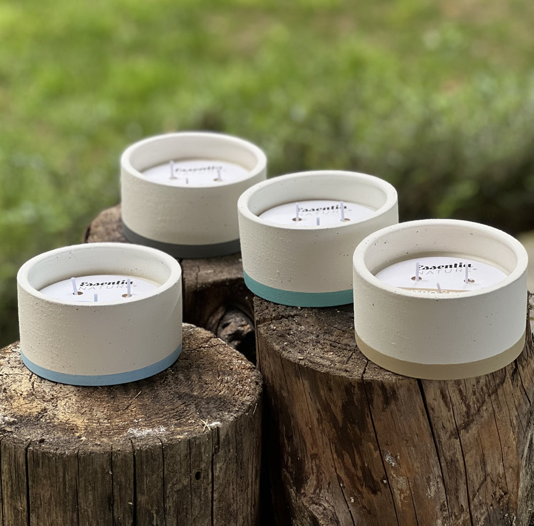 Citronella Azzurra 265g - Candela profumata alla Citronella