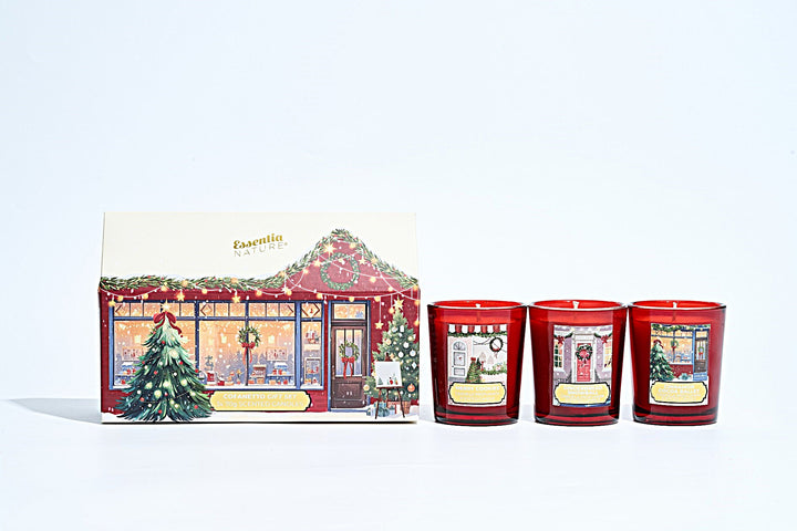 Candele Profumate Confezione Regalo Set 3 - Il Villaggio Profumato