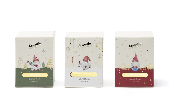 Essentia's Elves Scented Candle - Cinnamon Cocoa Ballet