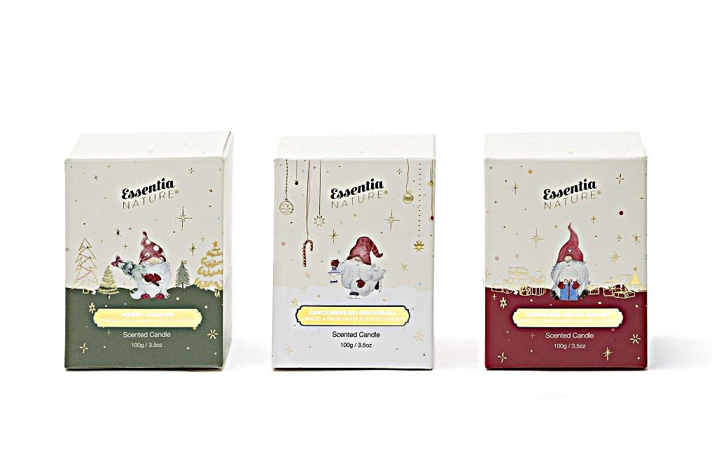 Candela Profumata Gli Elfi di Essentia - Gingerbread Snowball
