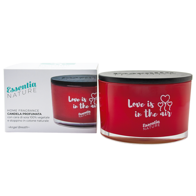 RED LOVE Scented Candle in Jar - Angel Breath
