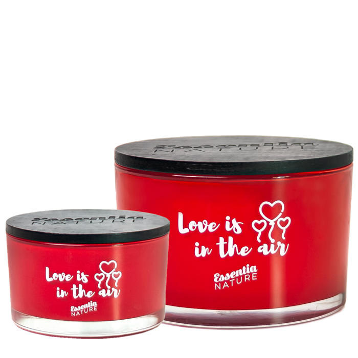 RED LOVE Scented Candle in Jar - Angel Breath