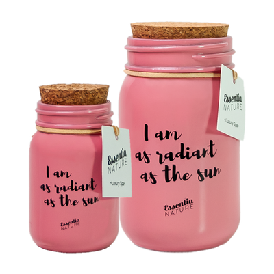 PINK Scented Jar Candle - Luxury SPA