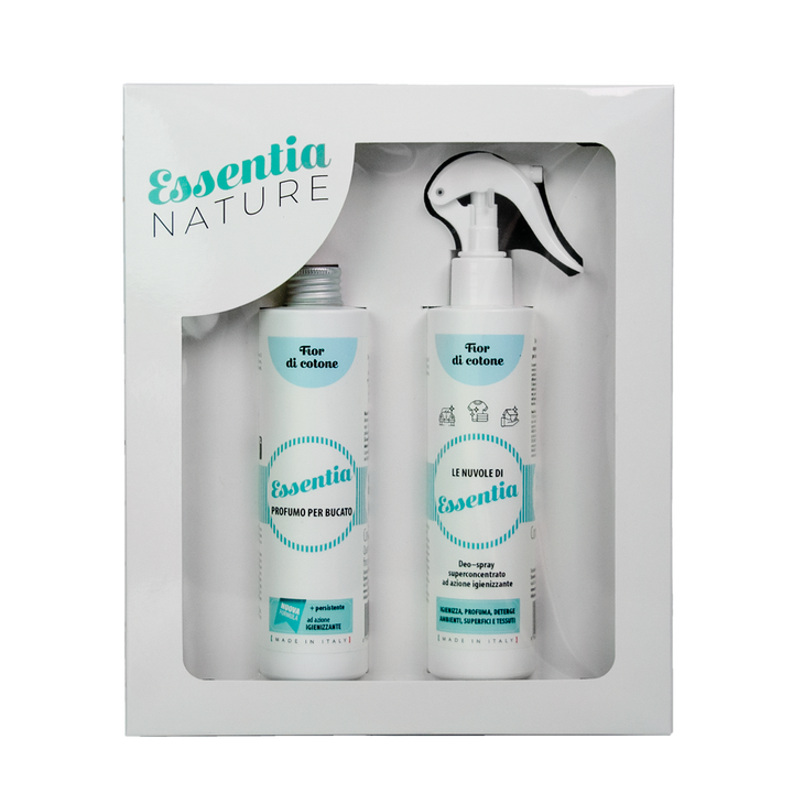 Gift Box Nuvole + Profumo Bucato 250 ml - Fior di Cotone