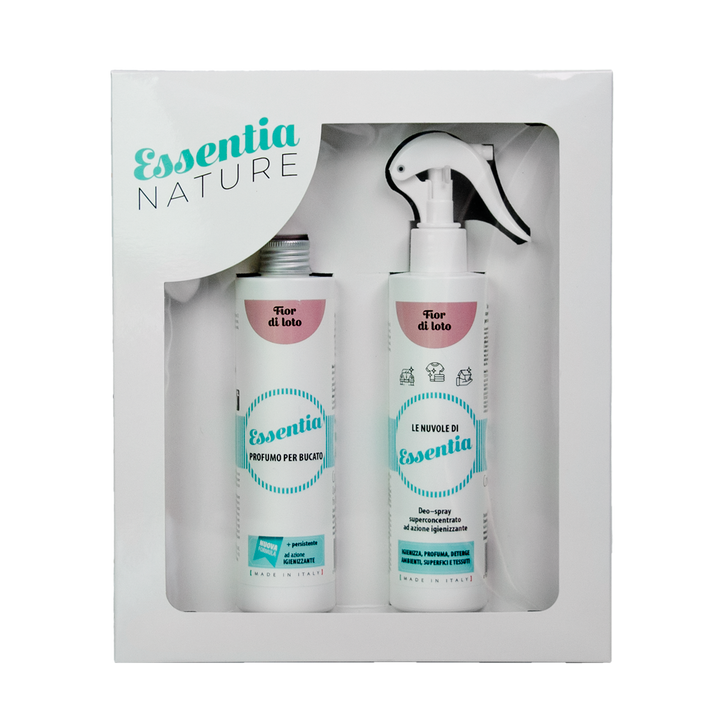 Gift Box Nuvole + Profumo Bucato 250 ml - Fior di Loto